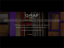Tablet Screenshot of grafparis.com